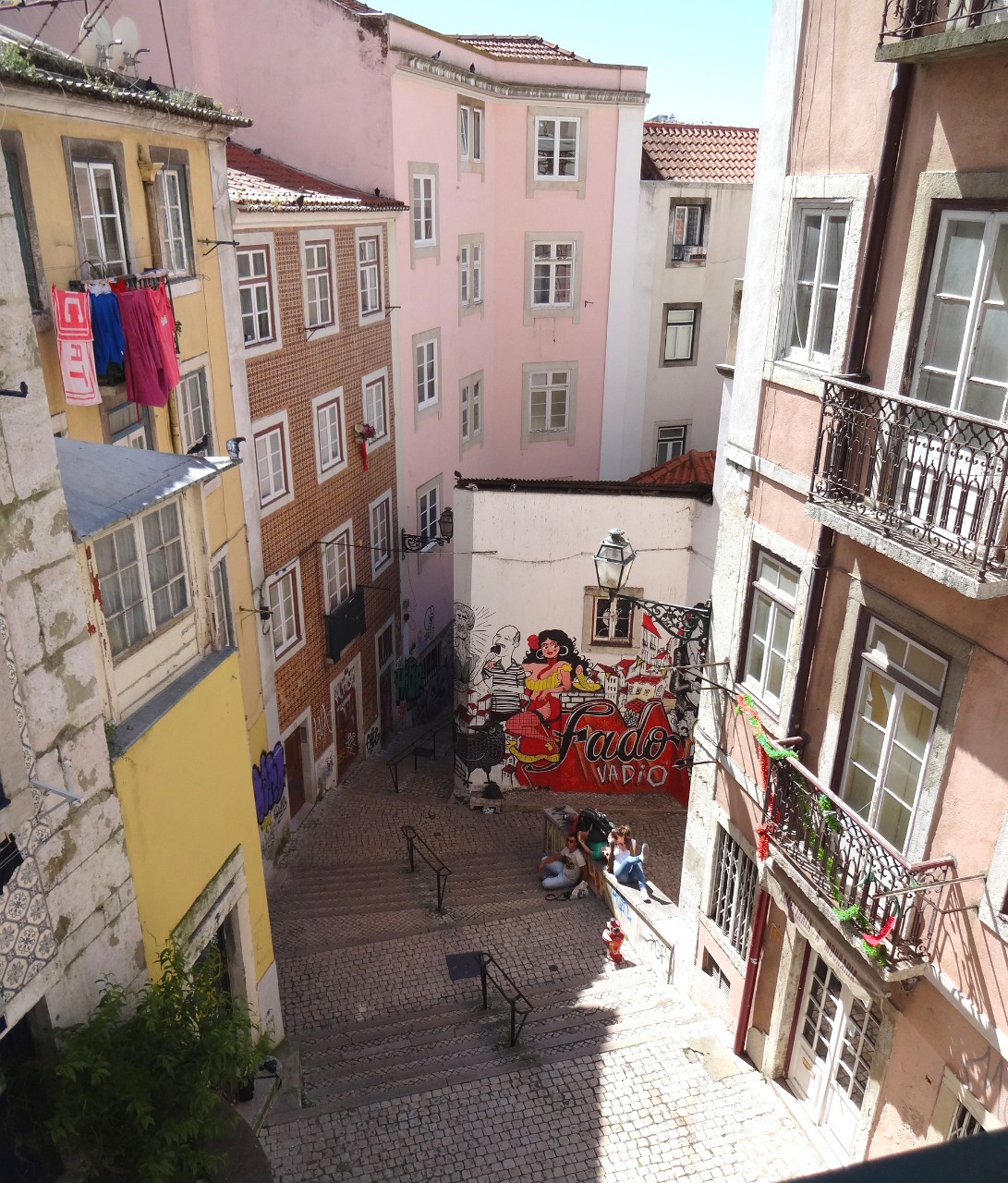Fado Vado mural Lisbon